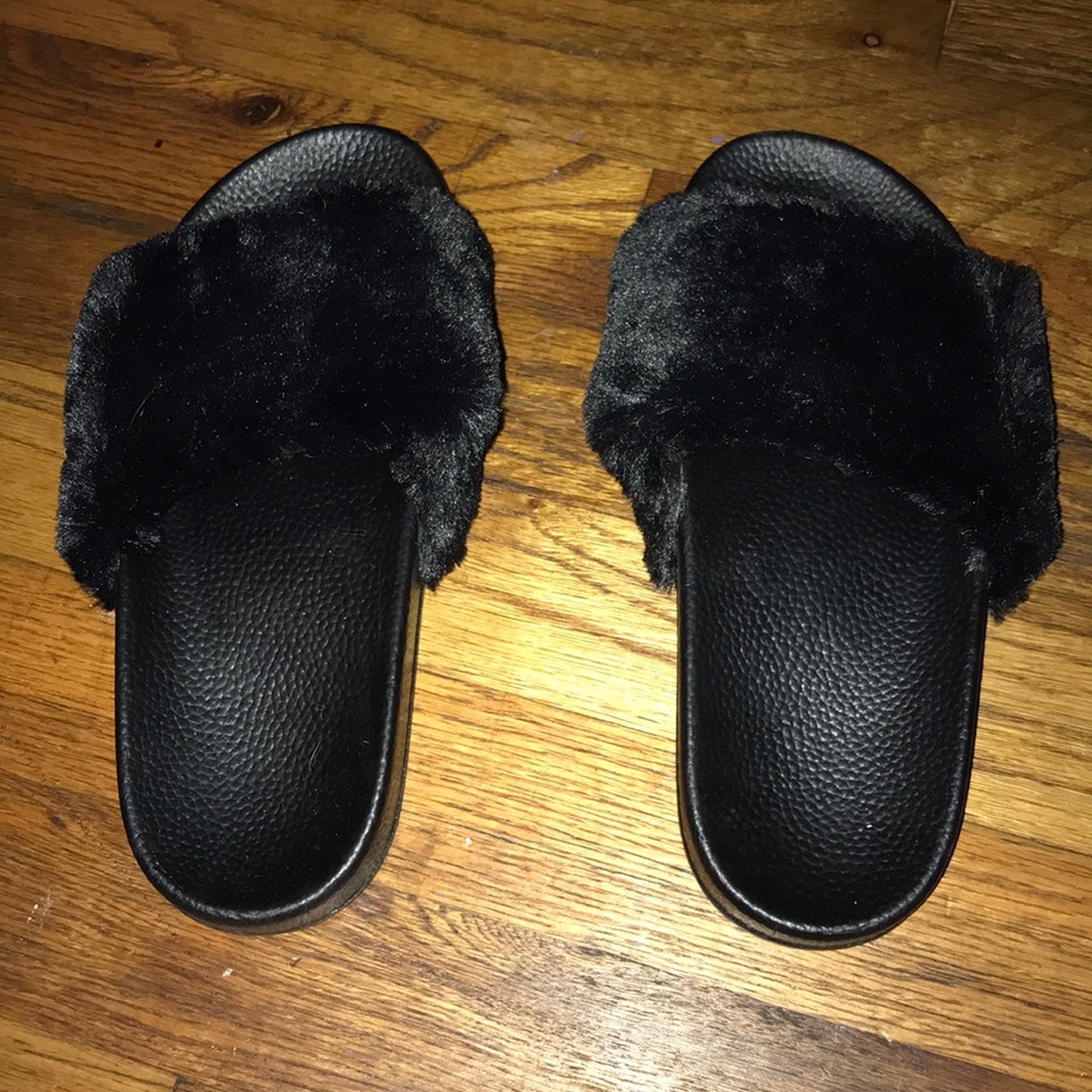 Black Fur Slide